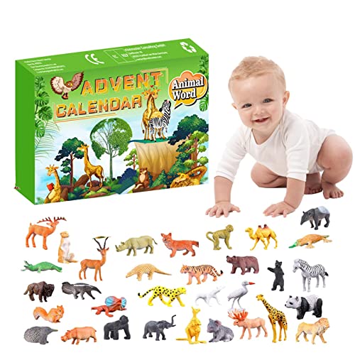 Xzbling Compte à rebours du Calendrier de Noël,24 Jours Jouets pour Animaux Calendrier de l'Cadeaux de fête de Noël | Cadeaux de Noël Uniques pour Enfants, Tout-Petits, Adolescents, Adultes Cover