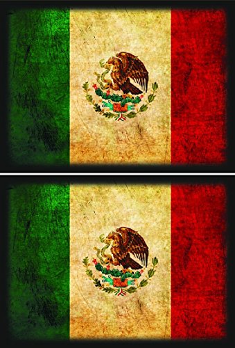 Max-Pro 100 Mexico Mexican Flag Shuffle-Tech Sleeves Iconic Flags Collection (fits Magic / MTG Cards)