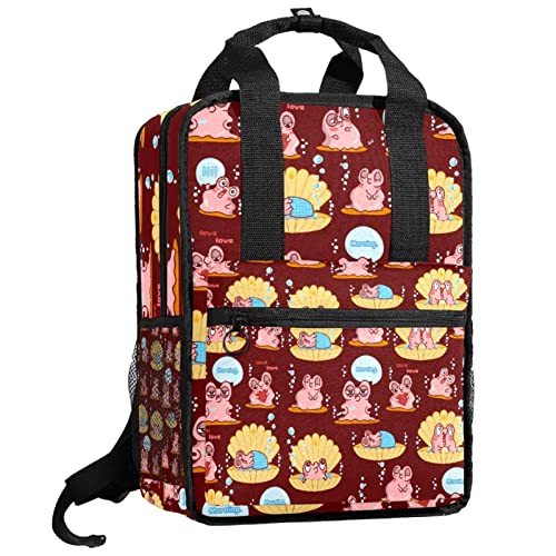 Sac à dos pour garçons motif chats mignons avec bretelles réglables