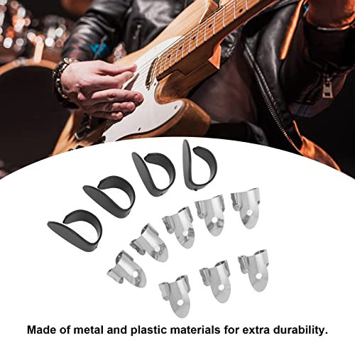Protecteur de médiators de pouce, plastique métal mieux jouer match parfait 12 pièces design ouvert idéal présent… - Les Beatles, Paul McCartney, John Lennon, RIngo Starr, George Harrison Protecteur de médiators de pouce, plastique métal mieux jouer match parfait 12 pièces design ouvert idéal présent… – Image 6