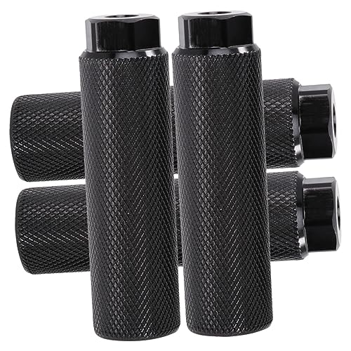 EXAOMBLE 4pcs Bike Pegs Anti-Slip Rear Foot Pedals for Cycling Durable Design for Adults Boys and Girls for Outdoor Riding Easy Installation
