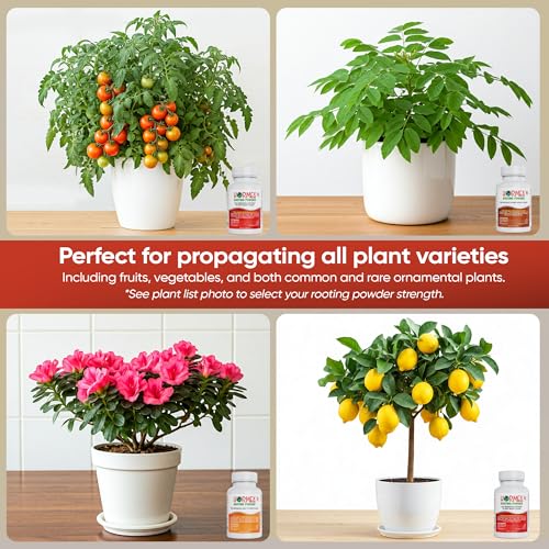 Image of Hormex Rooting Hormone Powder #3, #8, #16 - Soft to Hardwood Plant Cuttings