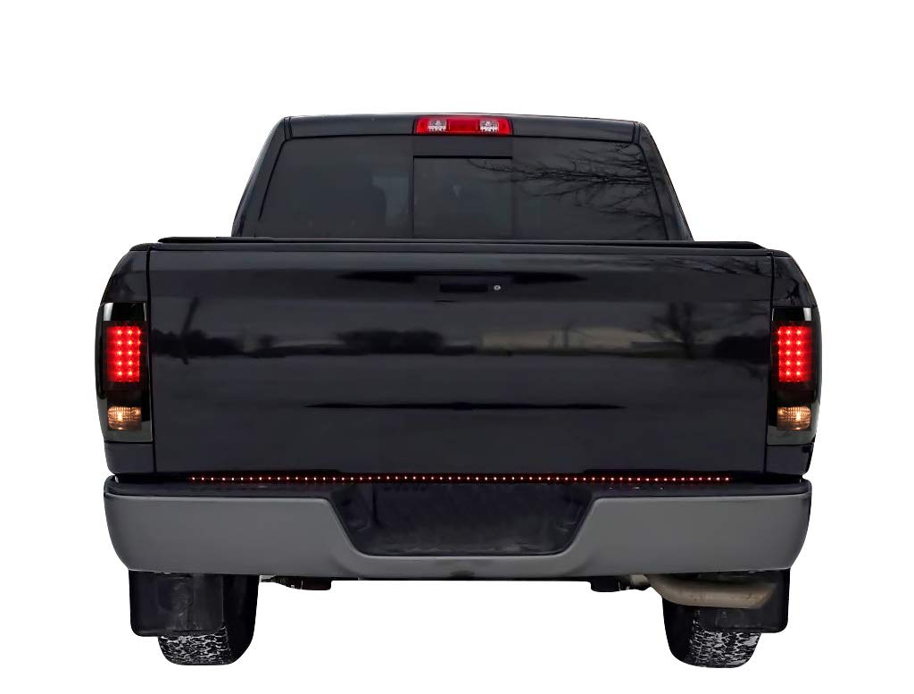 LED Tail Lights for Dodge RAM 1500 2500 3500 0918, KEWISAUTO Smoked