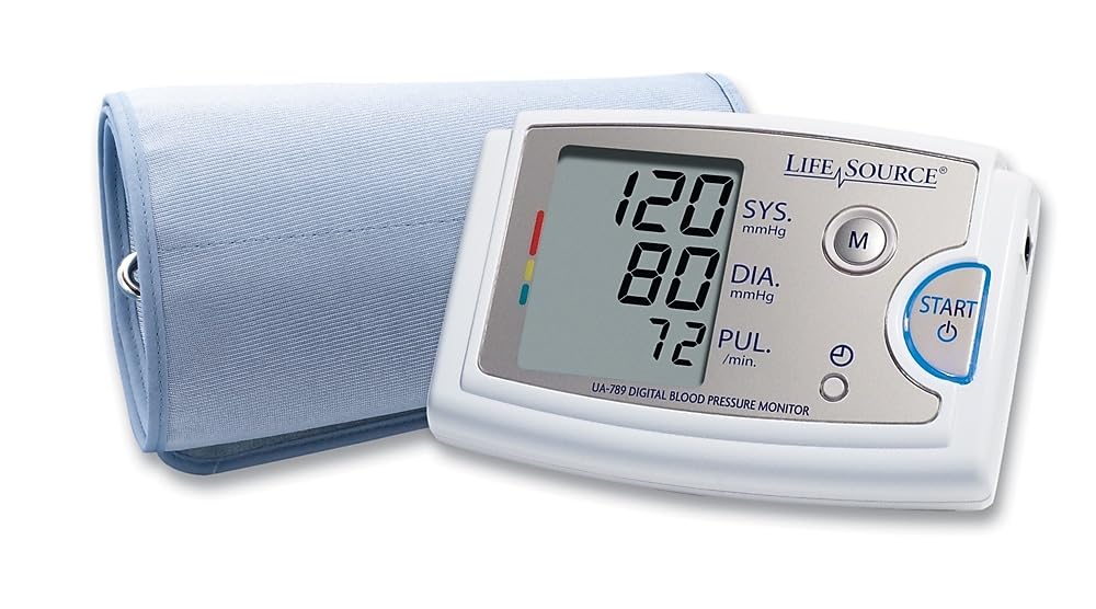 LifeSource Tensiómetro con AccuFit Extragrande Pulsera