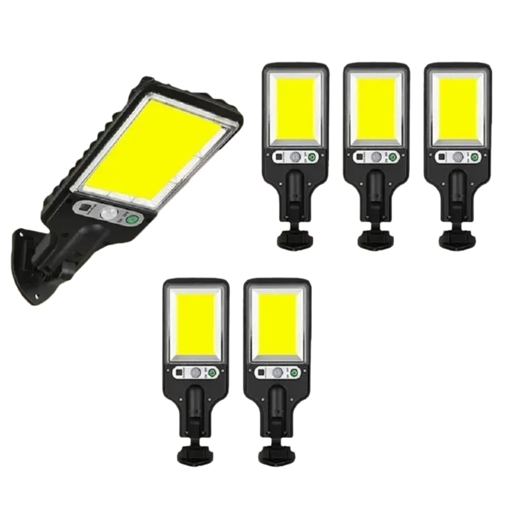 Fangxuee As Shown Solar Street Light Outdoor Solar Light Waterproof Motion Sensor Lighting Garden Terrace Yard Path
