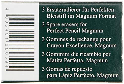 Faber Castell Magnum Borrador Perfecto 3 piezas miniatura 2
