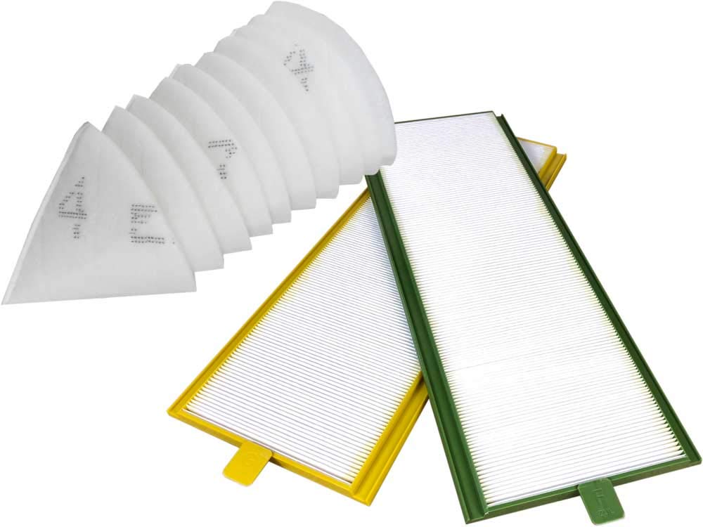 Sparhai24 | Filter passend für Zehnder ComfoAir 350/550 | 1x G4 / F7 + 10x Kegelfilter DN 125
