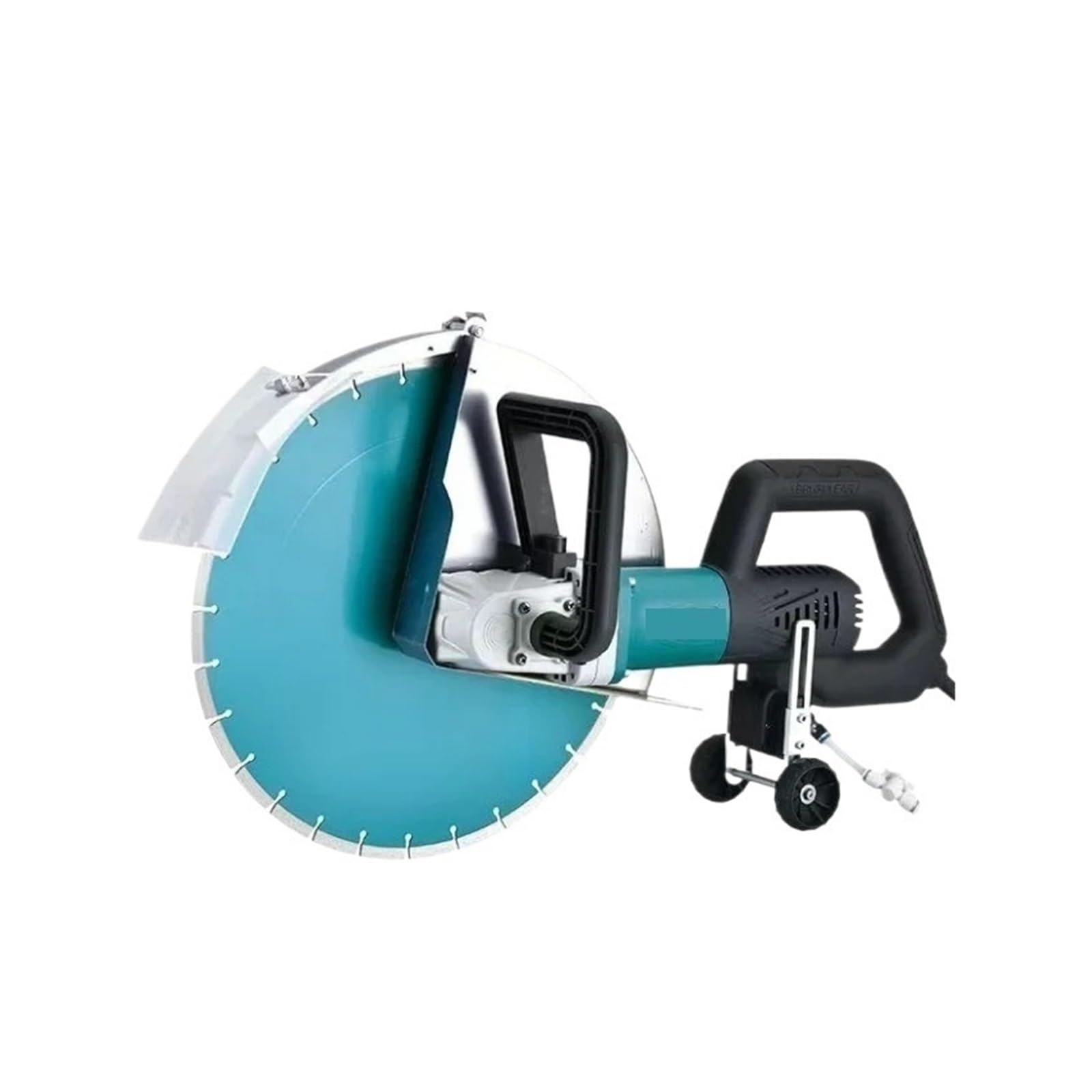 Qaxrzcucd One Color Brushless Wall Grooving Machine 5300W Cutter With Water Pump 180Mm Depth For Concrete Brick Rebar Dust Free Powerful