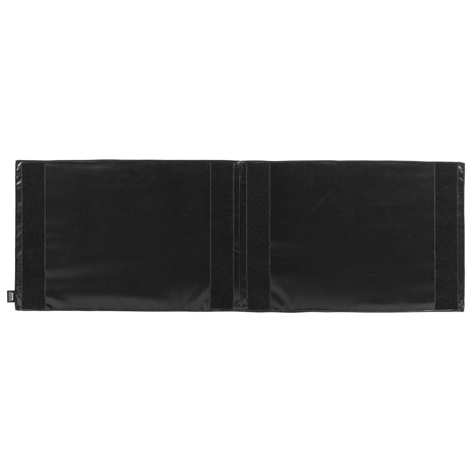 VEVOR Acolchado de Pared para Gimnasio, Resistente al Desgarro, para Cancha de Baloncesto, Almohadilla Protectora Duradera e Impermeable para Gimnasio, Garaje, 1500 x 500 x 50 mm, Negro, 4 uds
