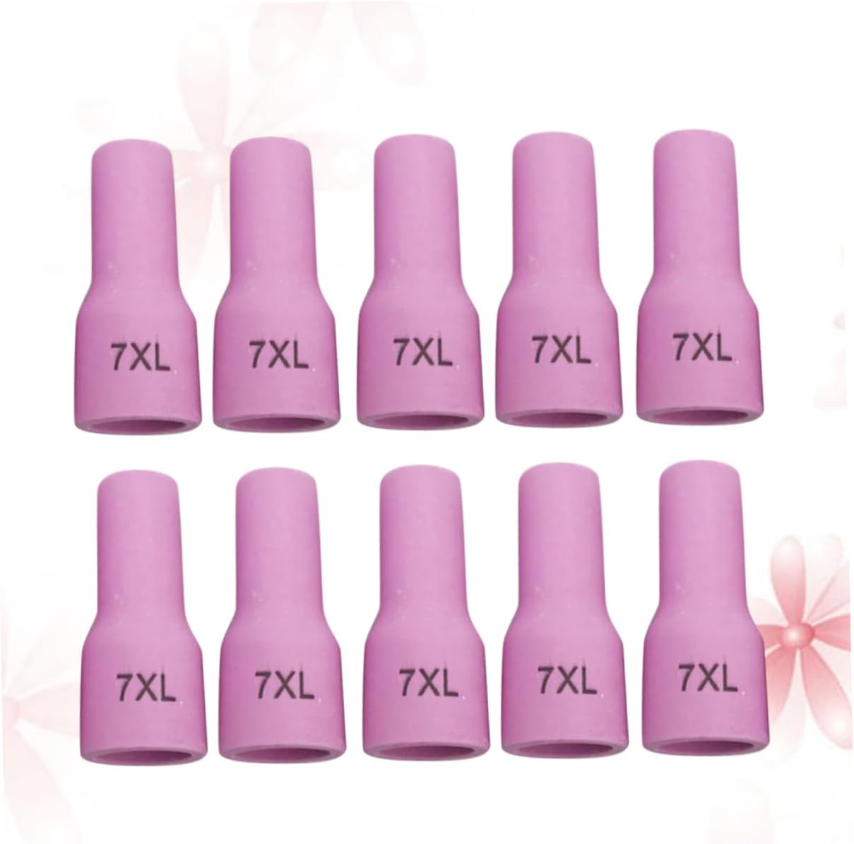 balacoo Protective 53n61xl Tig Welding Nozzles 10 Pieces Compatible 45v 17cb20g 17gl Series Comfort Welding Experience