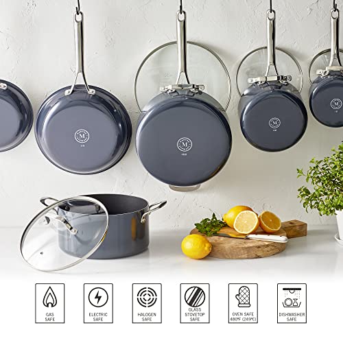 Martha Stewart Lockton Premium Nonstick 10 Piece Enamel