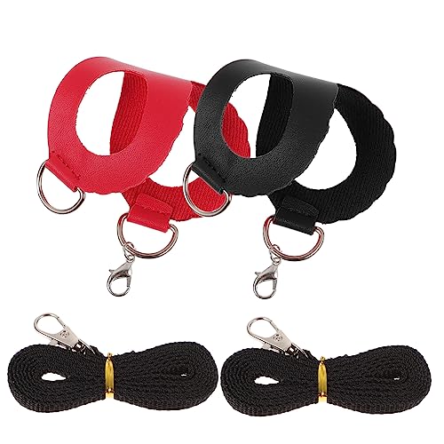Gatuida Crafted Small Pet Harness 2 Pack Hamster Harness Leash Long Hauling Rope for Guinea Pig and Chinchilla