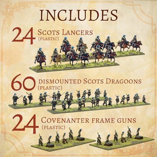 Wargames Delivered Set de Ejército Scots Covenanters 13-15mm miniatura 4