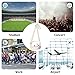 KETIEE Clear Bag Stadium Approved, Clear Crossbody Bag Clear Purse for Women See Through Clear Handbag with Adjustable Strap for Concerts Sports Festivals