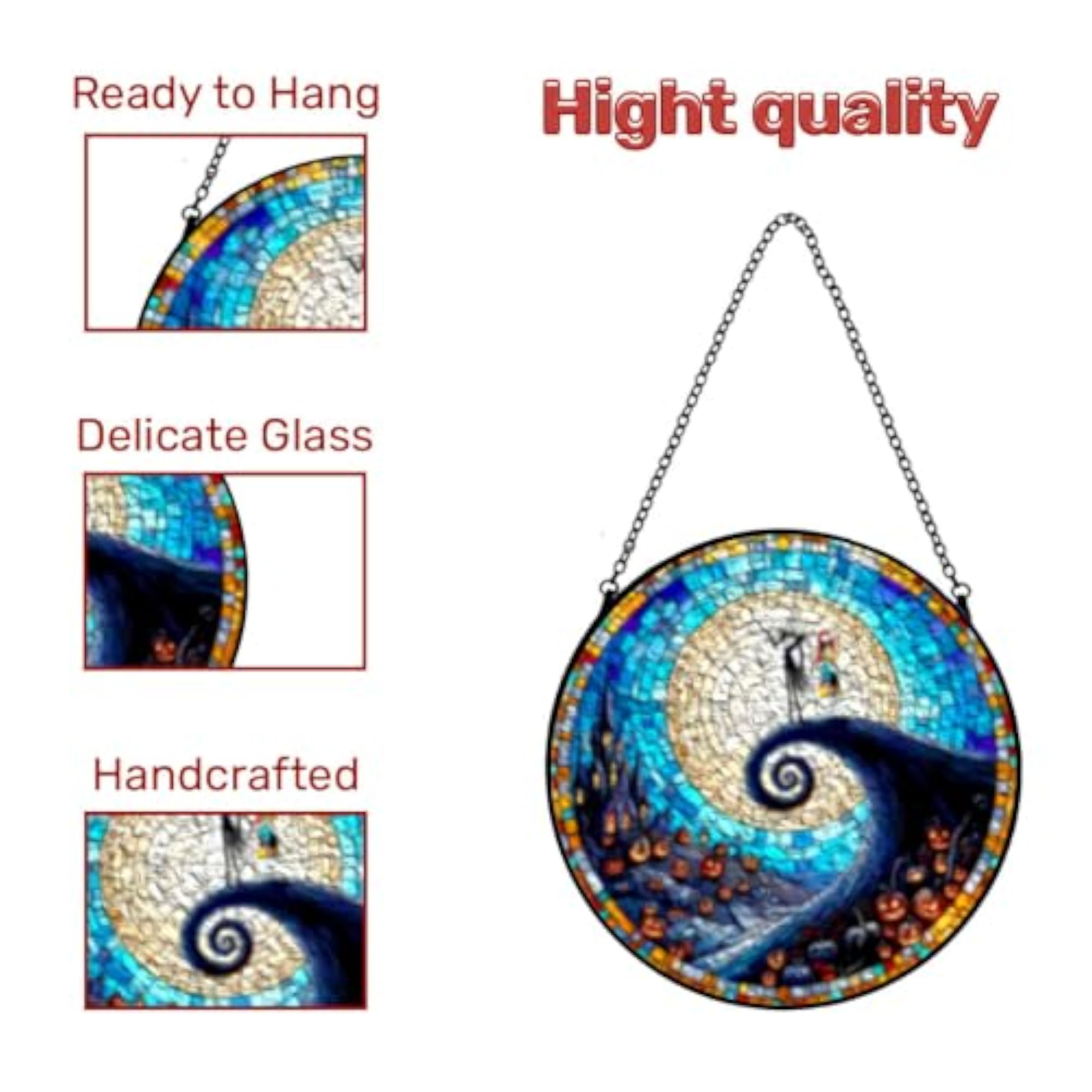 Horror Sun Catcher, Decorative Home Accessory