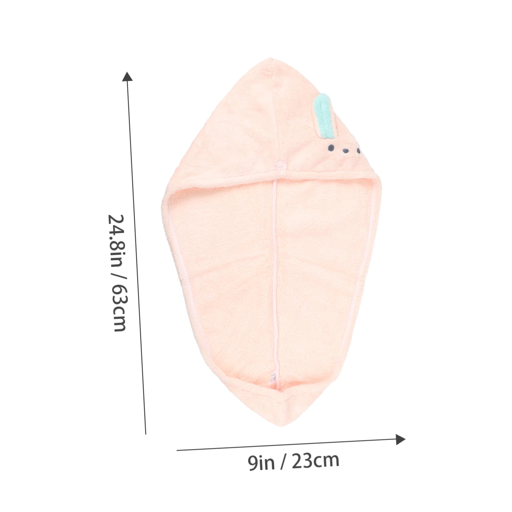 SHERCHPRY Quick Drying Hair Wrap with Headband Absorbent Fleece Towel for Shower Use Comfortable Turban for Women Fast Dry Hair Cap for Post Bath Convenience