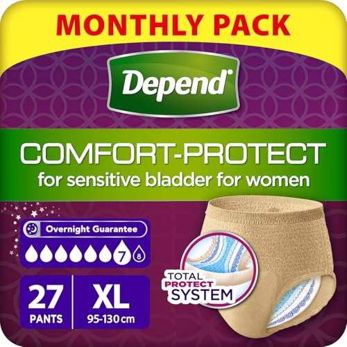 Depend Comfort Protect Incontinence Pants for Women Extra-Large - 27 Pants