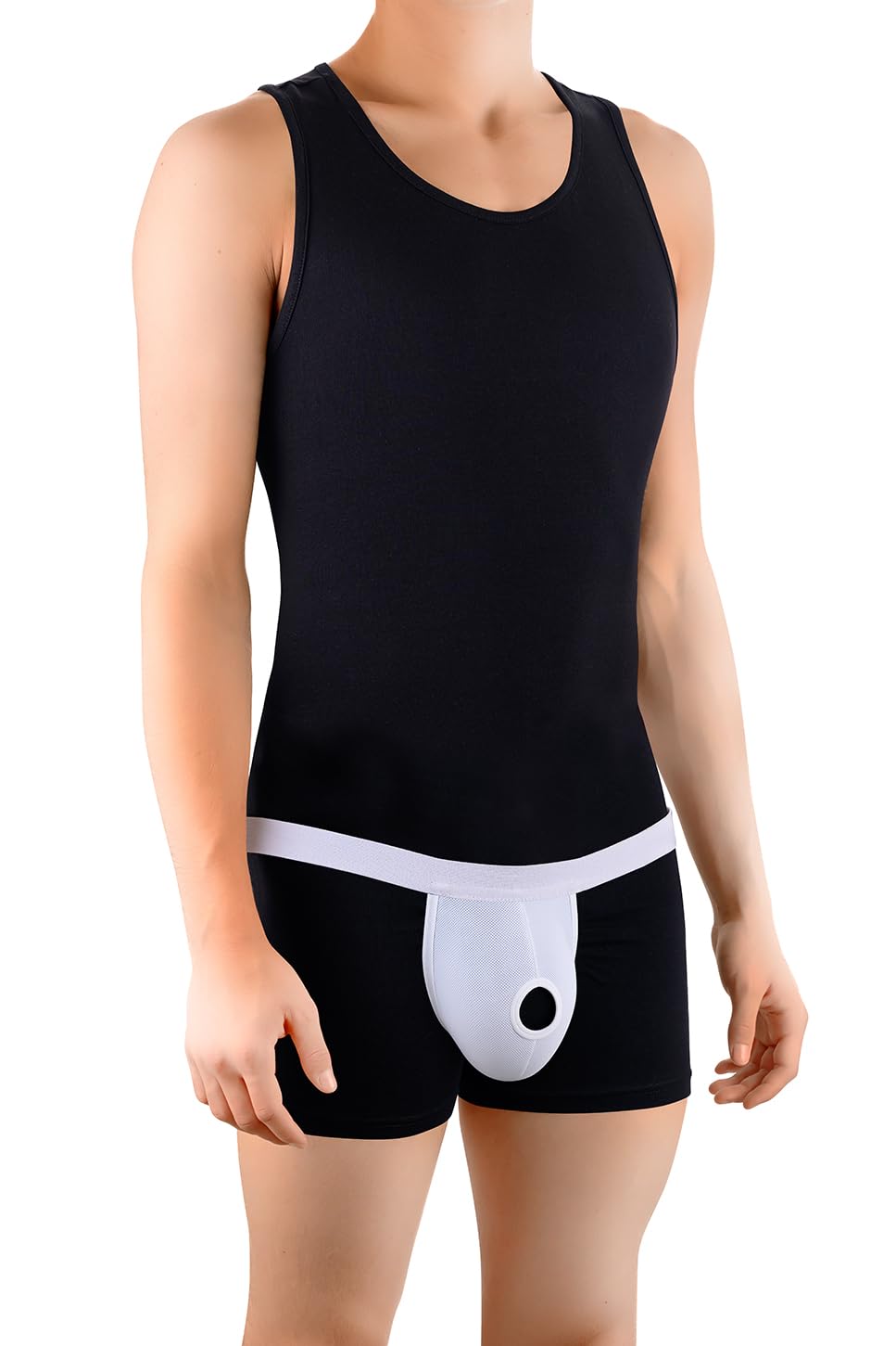 FlexaMed Scrotal Suspensory Support... M White