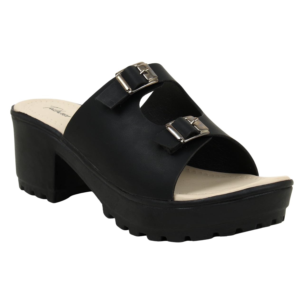 todhwear Women's Platform Heel Sandals with Buckle Strap | Stylish & Comfortable Open-Toe Block Heels for Casual |-picture-39