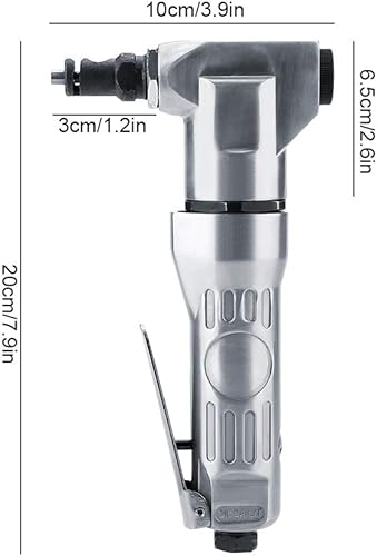 Miniatura 3 de Air Nibbler Cortador de metal Nibblers Power Shears Nibblers Cuchilla de alta dureza Tijeras de aire Herramienta de corte neumática de mano 2800Rpm
