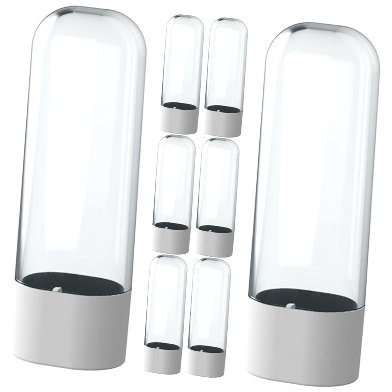 Healeved 24piezas Cubiertas De Cabezal para Cepillos De Dientes Eléctricos De Transparentes Portátil y Reutilizable para Mantener Higiénicos Los Accesorios del Cepillo
