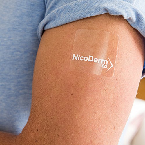 NicoDerm CQ Nicotine Patch, Clear, Step 1 to Quit Smoking, 21mg, 14 Count - Thumbnail 3