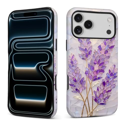 Coque silicone iPhone 17 Pro Max lavande mat pour le quotidien
