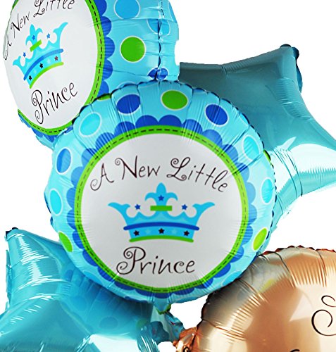 Happium - Palloncini di alluminio Baby Shower