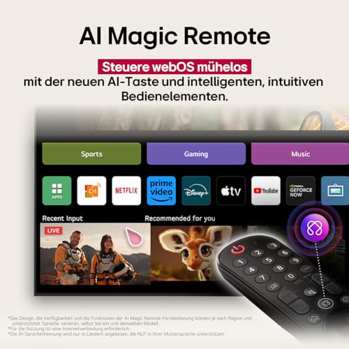 Lg OLED65C5ELB TV (165 cm) 4K OLED evo AI TV (α9 Gen8 4K AI Prozessor – Bild 14