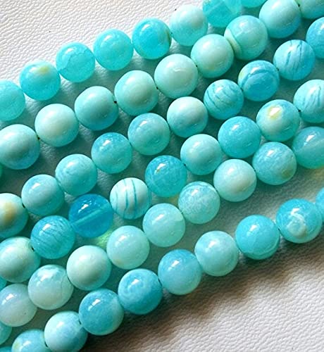 Perles opale du Pérou bleues pour créer vos propres bracelets