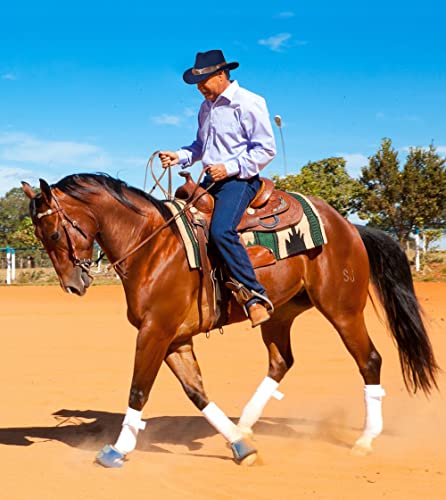 Rainflowwer Cowboy Hat Men, Royal Blue Cowboy Hat For Women, Western Style Hat With Wide Belt Wide Brim #TOP2