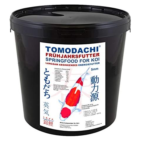 Frühjahrsfutter für Kois und Teichfische Sinkfutter Koi Energiefutter hochverdaulich mit arktischen Rohstoffen gegen Energiemangel bei Koi im Frühjahr 5mm 3kg Eimer Cover