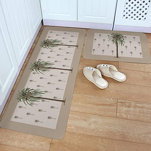 Kitchen Area Rug Runner Set 2 Piece Comfort Soft Floor
