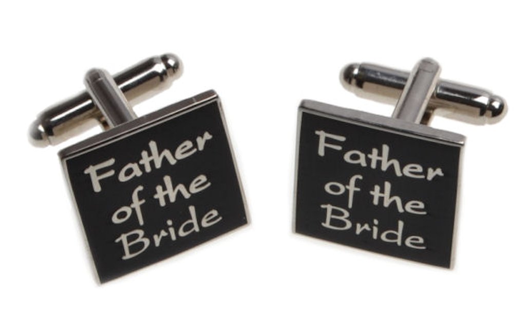 WB SOCKS FATHER OF THE BRIDE Wedding Cufflinks