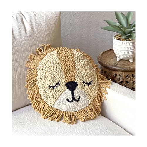 Crane Baby BC-120PC-3 Pillow, Decorative Round Animal Pillow For Nursery And Toddler Rooms thumb #3