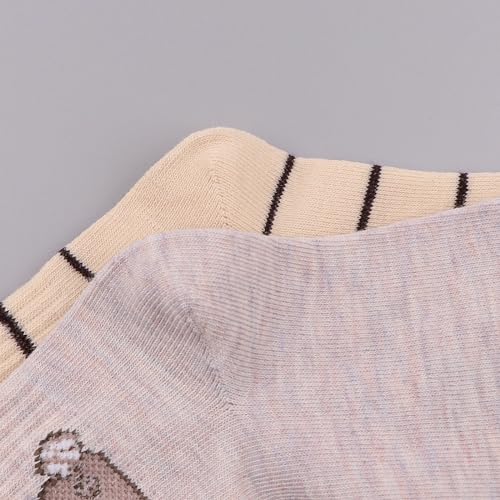 Image of No Show Socks Womens, Cute Socks For Women, Soft Moisture-Wicking Socks, Cotton Cushioned Athletic Running Novelty Casual, Ideal for Running and Outdoor Activities (5 Pairs), 9.5-15.5