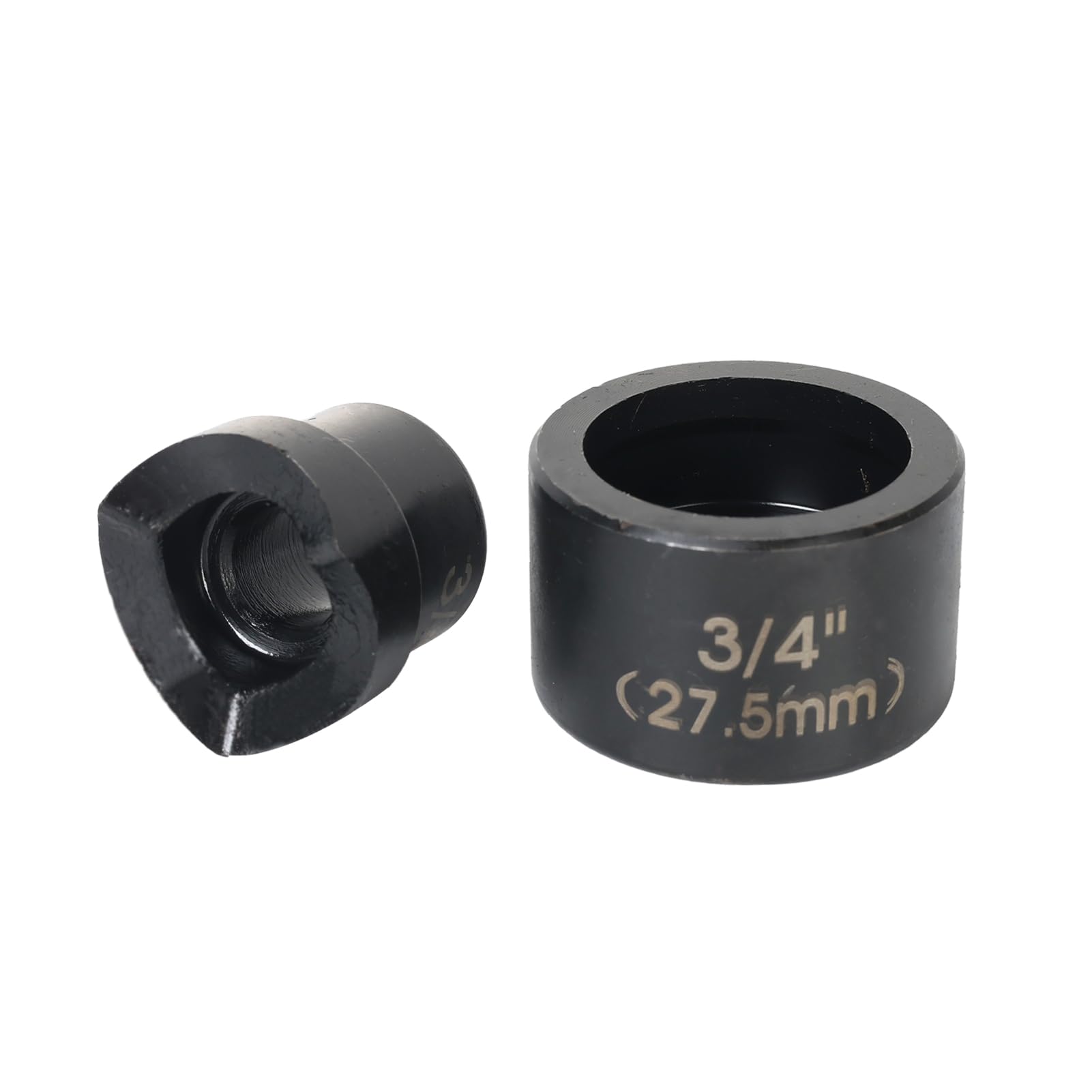 Perforadora de conducto de 27,5 mm, acabado de óxido negro, funciona con destornillador hidráulico KO Tools de 7/40.6 cm-20UN