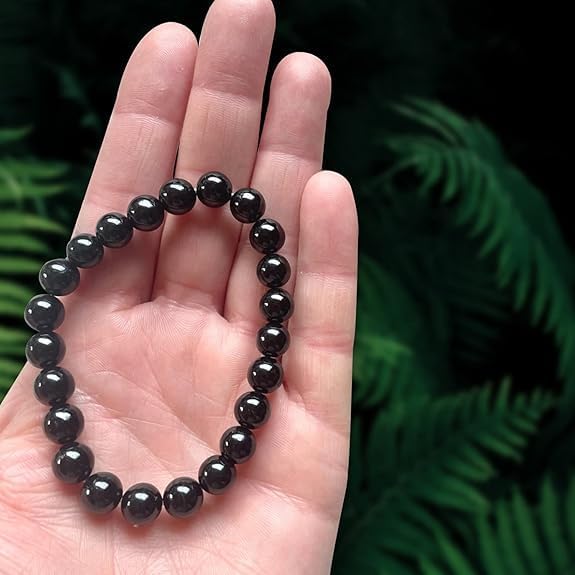 Image of Stone Bracelet for Men & Women | Natural Crystal for Wealth | Protection | Confidence & Success | Adjustable Healing Bracelet for Meditation | Reiki & Spiritual Energy
