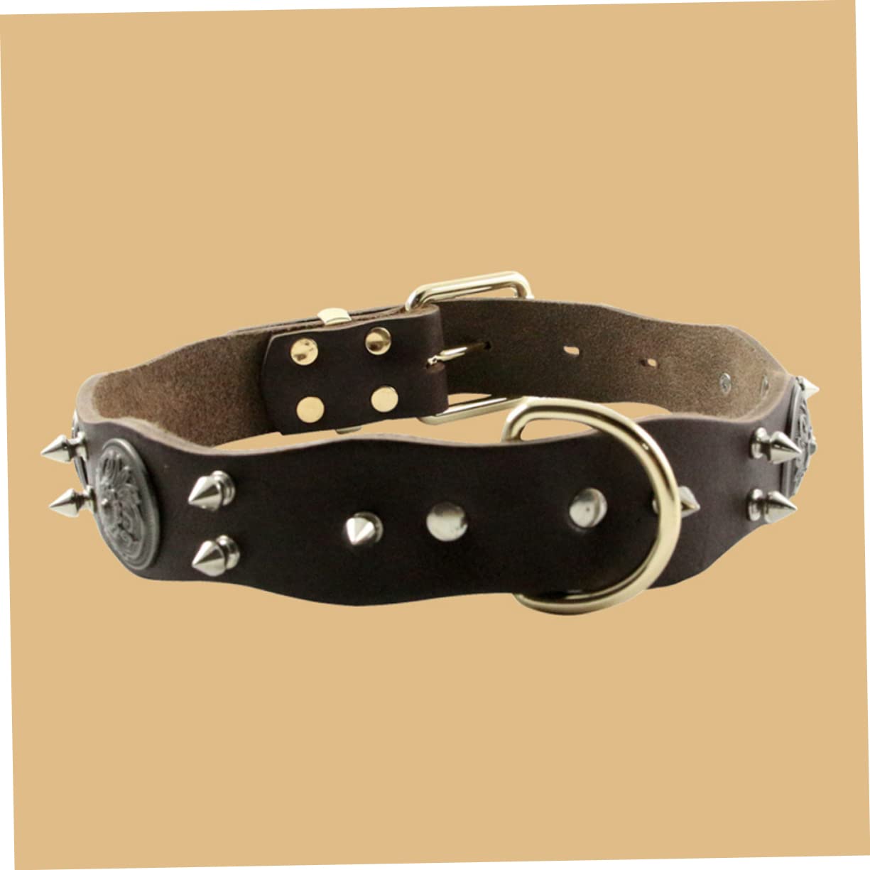 iplusmile Collier pour Chien PU Collier De Moyenne Et pour Chien Accessoires pour Animaux