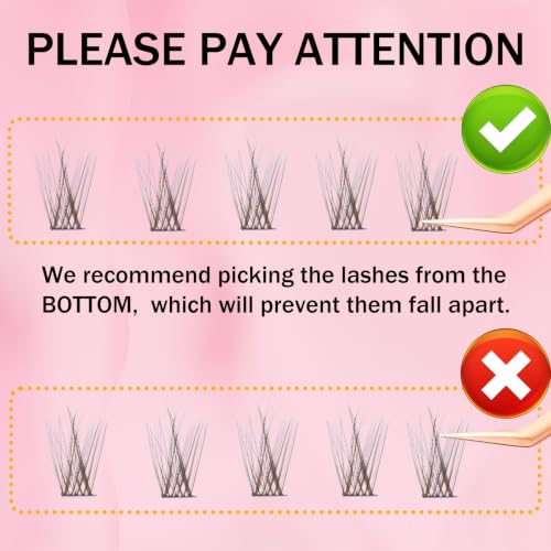 Image of Brown Lash Clusters Kit Soft Thin Band Wispy Eyelash Clusters Short Individual Eyelash Extensions with Lash Bond and Seal Tweezers (Kit Brown Natural 01 /02-0.07D-8-14mm)