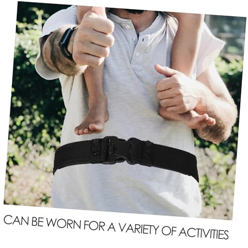 VANZACK Adjustable Outdoor Utility Belt Breathable Durable Mountaineering Waist Belt for Hiking Training and3