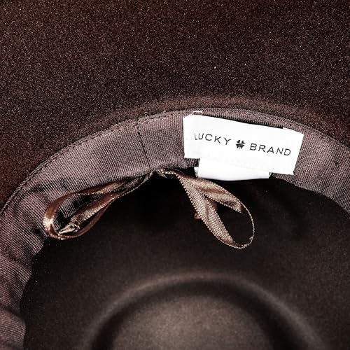 Image of Lucky Brand Womens Ranger Hat | Wide Brim | Felt | Rancher | Americana | Western Inspired | Classic | Fashion | Cowboy