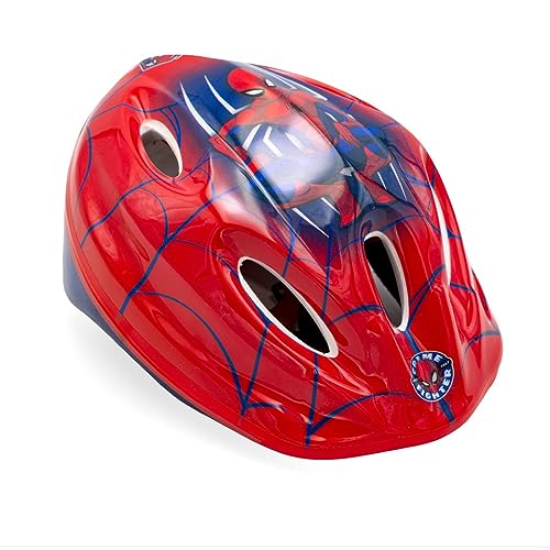 Casco infantil Spiderman multicolor para bicicleta de niño de 52 a 56 cm 3