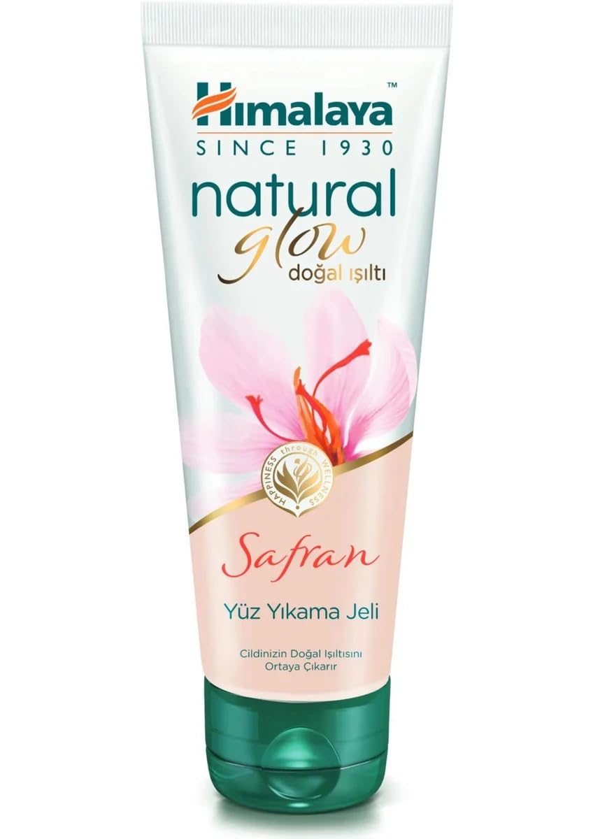Himalaya Since 1930 Natural Glow Doğal Işıltı Yüz Yıkama Jeli 100 ml, Safran, Niacinamide