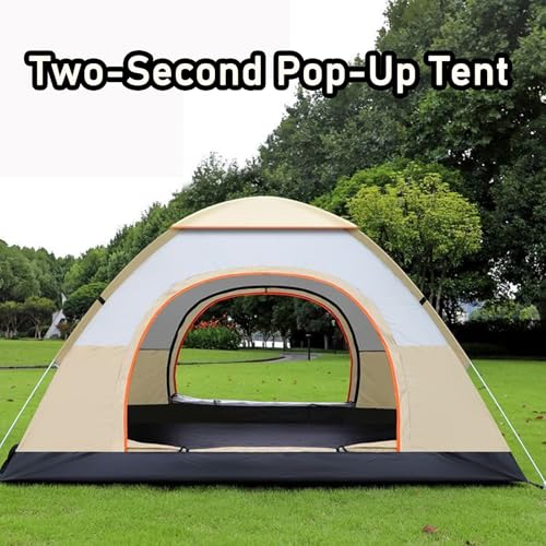 Carpa Pop Up para 3-4 Personas, Montaje Instantáneo y Resistente miniatura 2