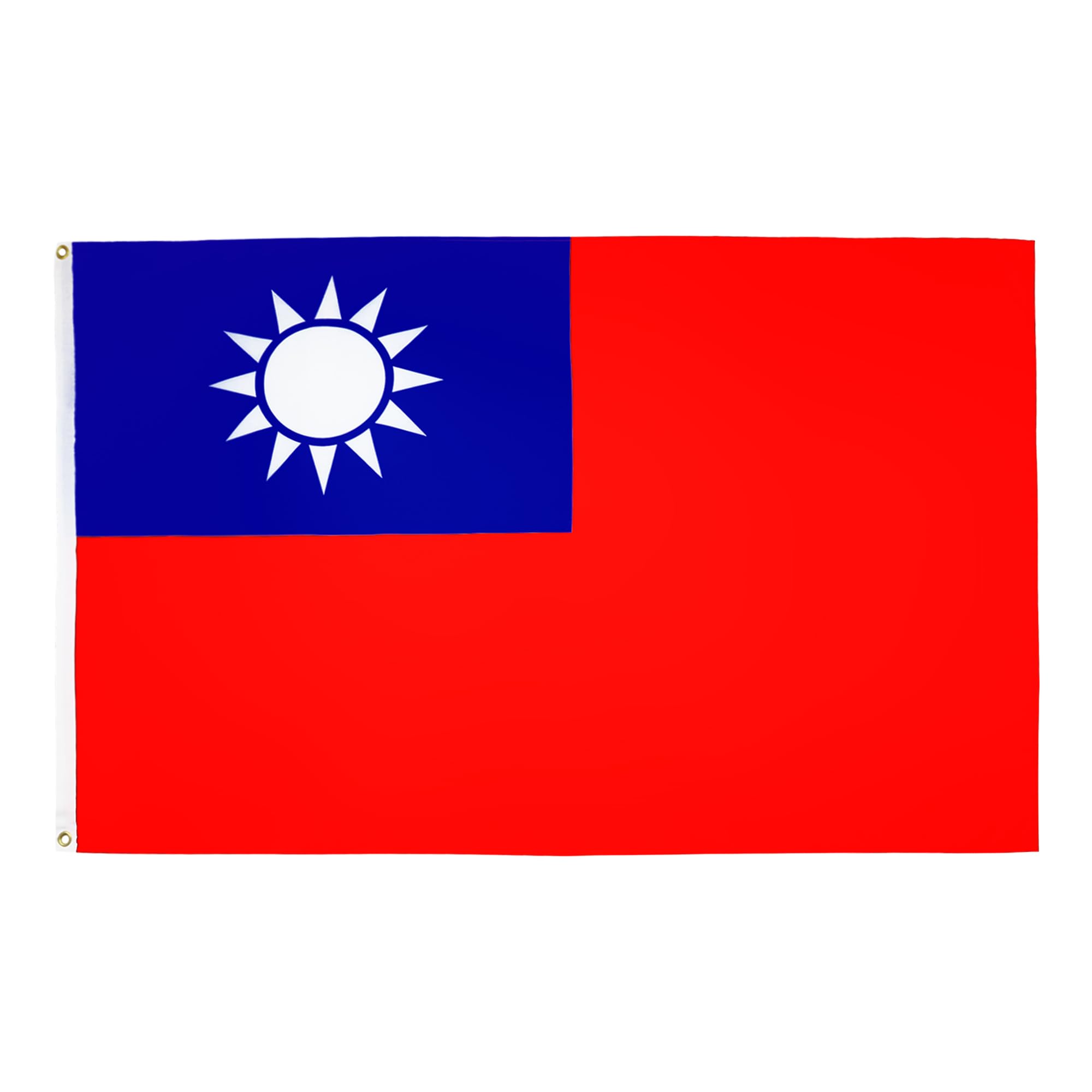 AZ FLAG - Taiwan Flag - 3x5 Ft - 100D Polyester Taiwanese Banner with Two Metal Grommets - Fade Resistant - Vivid Colors - 3' x 5' Feet - 150x90 Cm