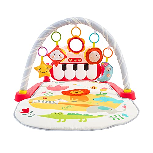 Eners HE0636 Baby Gyms Play Mats Musical Activity Center Kick & Play Piano Gym Tummy Time Padded Mat cover