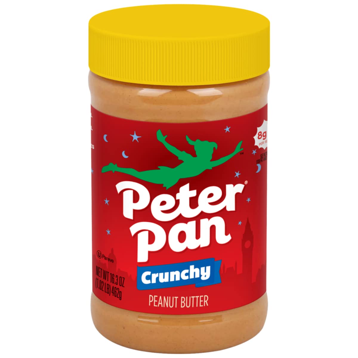 Peter Pan Manteca de cacahuete, Crunchy, 6 unidades (462 g)