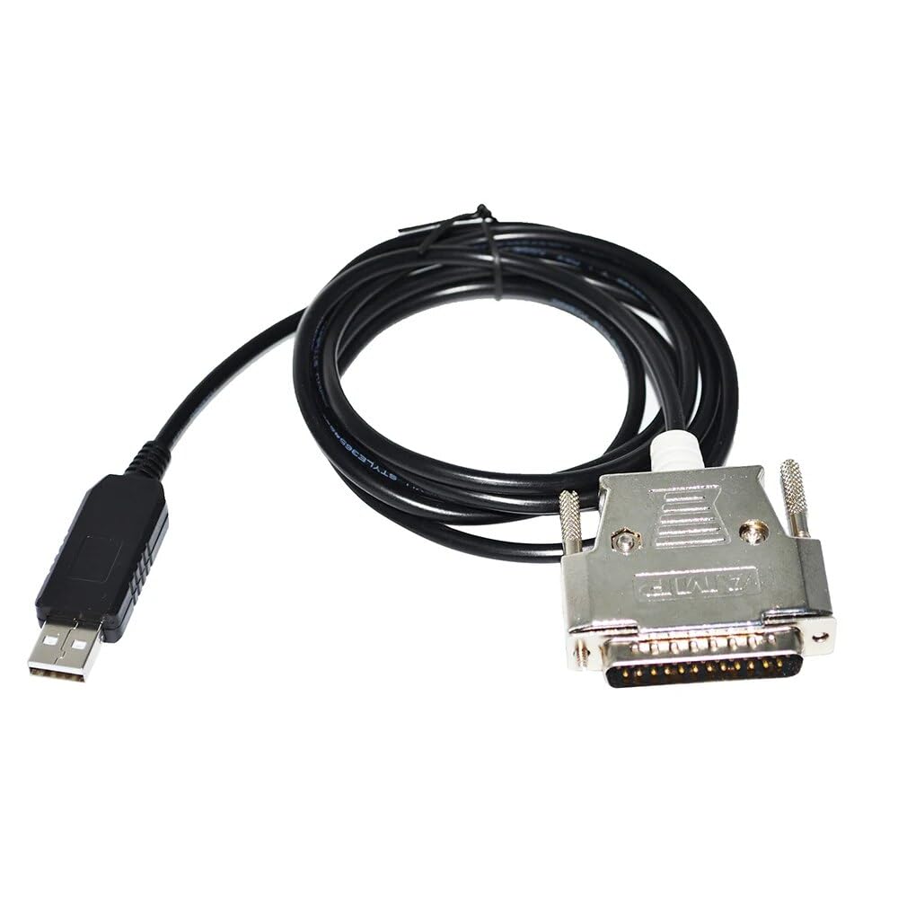 Server Accessories - FTDI FT232RL CHIP USB TO D-SUB 25 P DB25 MALE Adapters RS232 COMMUNICATION CABLE FOR THERMO MULTISKAN MK3 MICROPLATE READER TO PC (FT232RL CHIP, 5M)