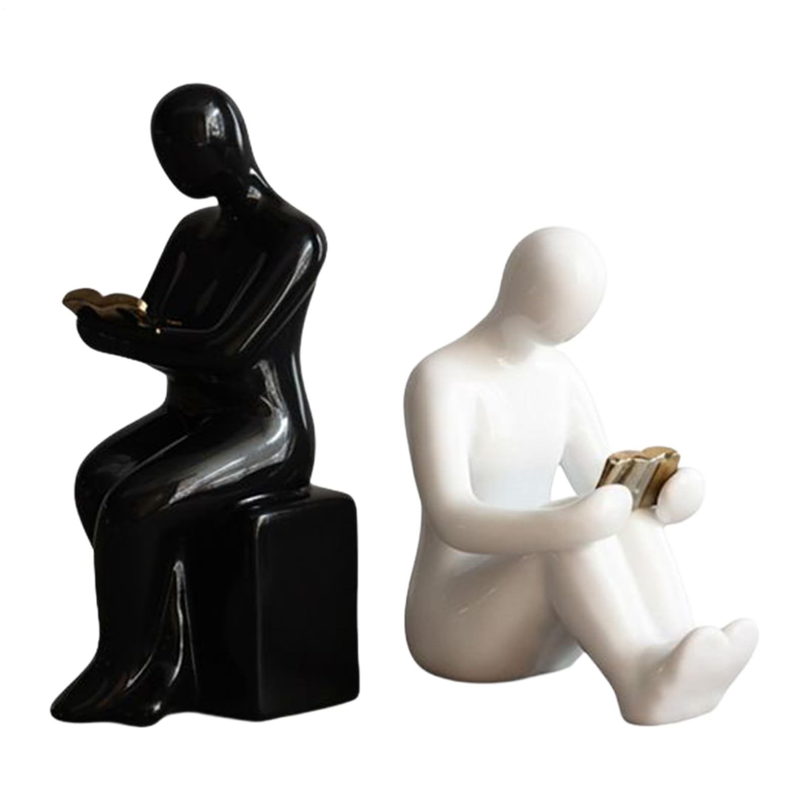 Sujetalibros Decorativo Organización Moderna Y Compacta